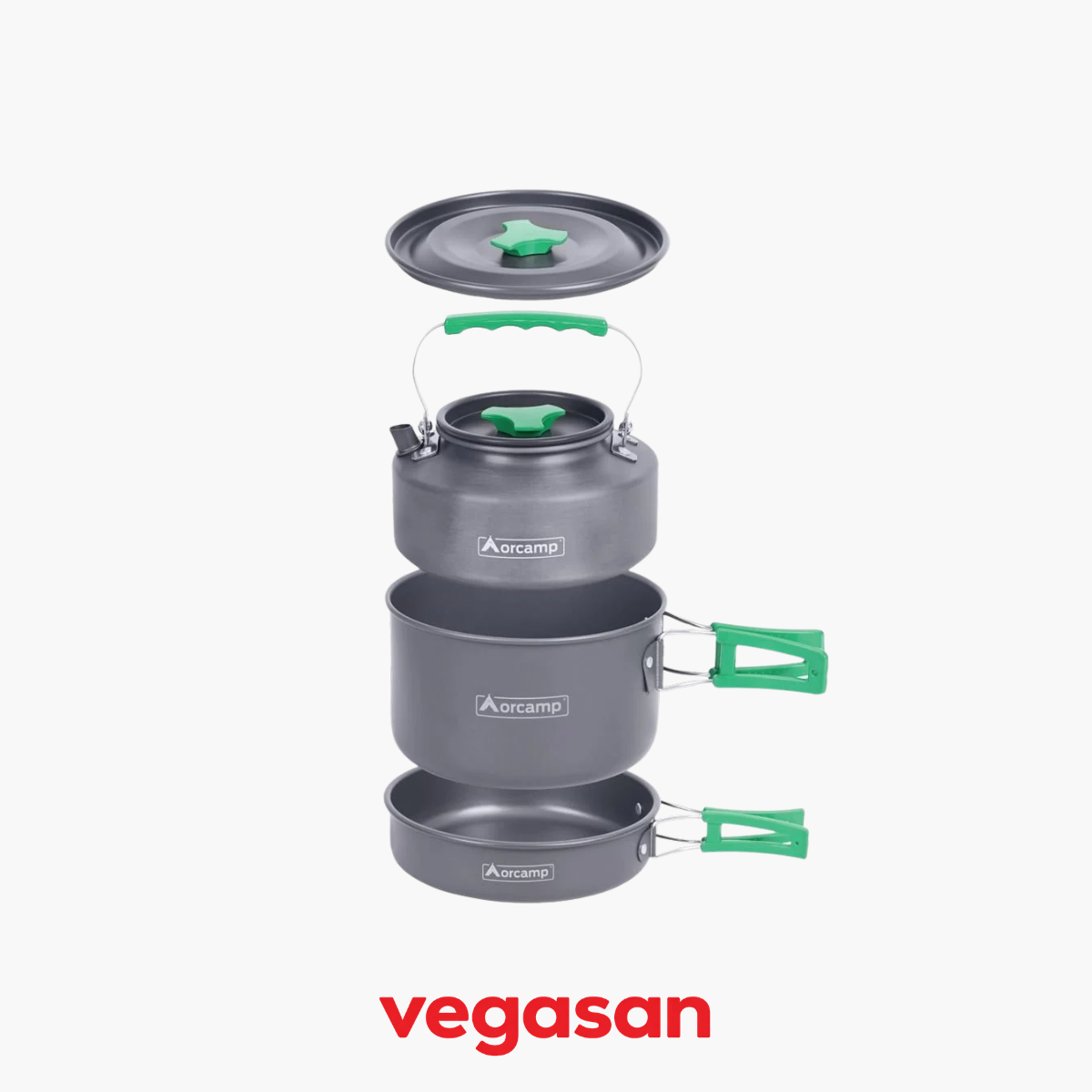 Orcamp Vesta 3'lü Tencere Seti - Görsel 2