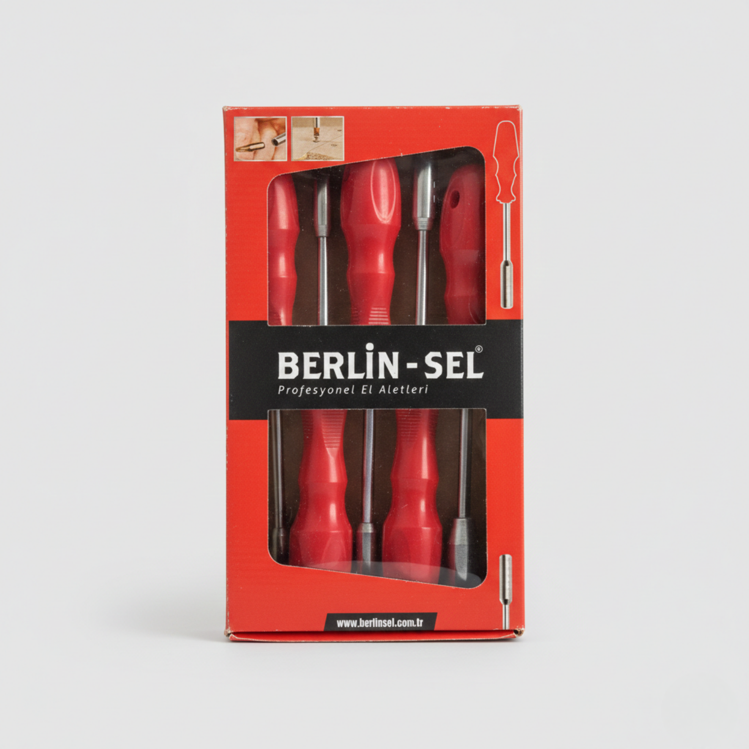 Berli-Sel 5 Parça Lokma Tornavida Seti – Yerli Üretim