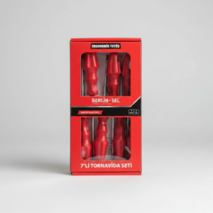 Berli-Sel 7 Parça Tornavida Seti – Yerli Üretim