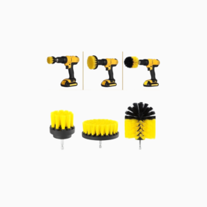 Matkap Ucuna Takılan 3’lü Fırça Temizlik Seti